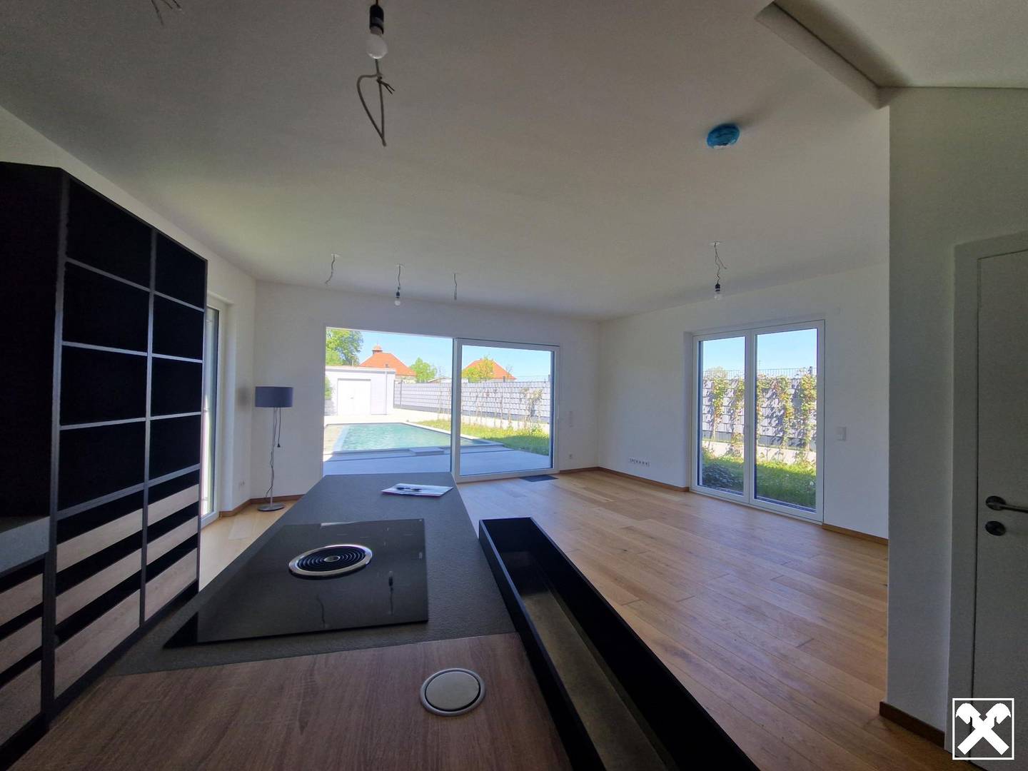 Family house with natural pool and garden view in Sankt Andrä-Wördern