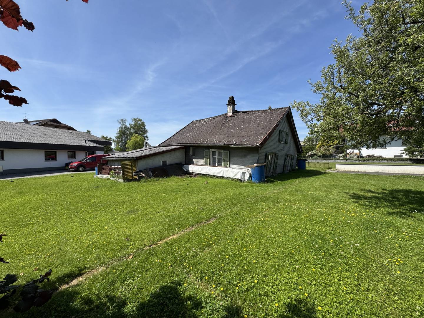 Sonniges Baugrundstück mit Altbestand in Lustenau