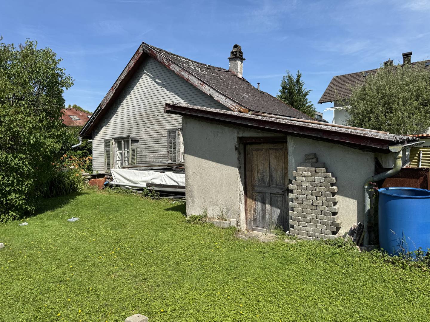 Sonniges Baugrundstück mit Altbestand in Lustenau