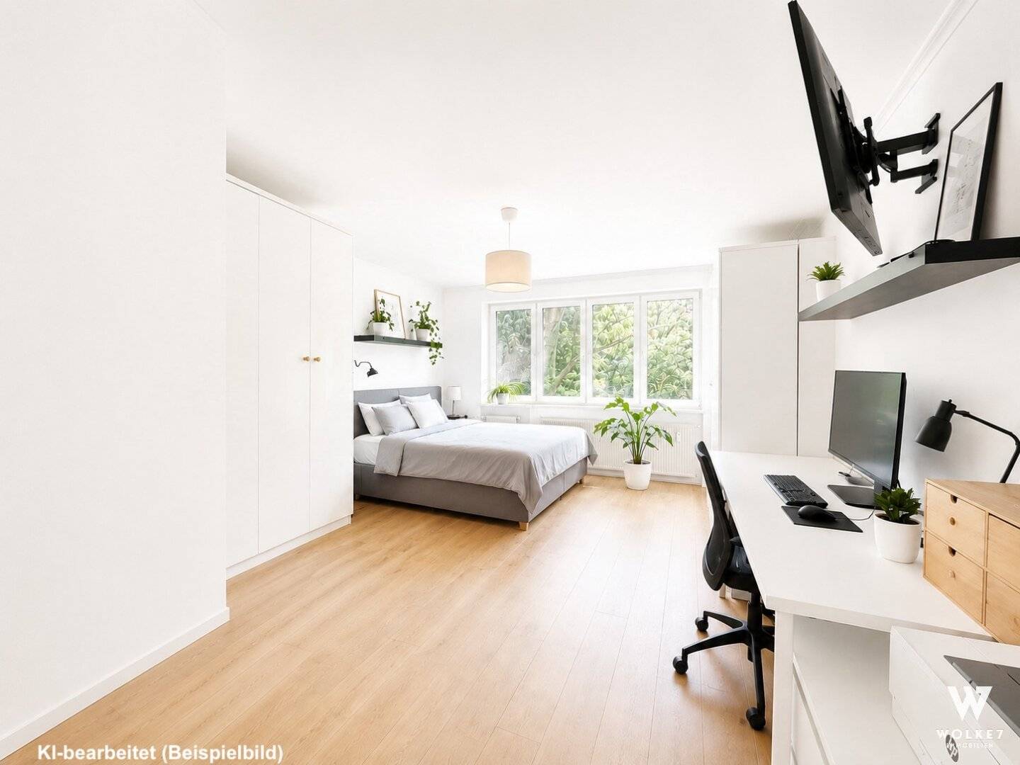 Bright apartment with garage and view of Alte Donau
