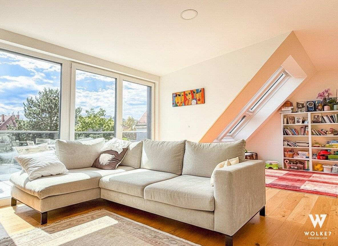 Penthouse mit Dachterrasse und Weitblick in Hietzing