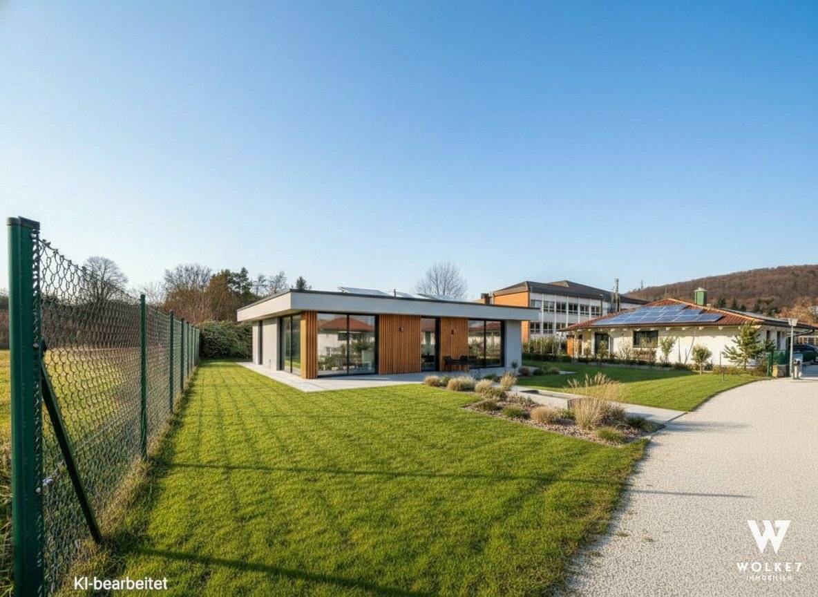 Building plot in quiet cul-de-sac with Wienerwald view