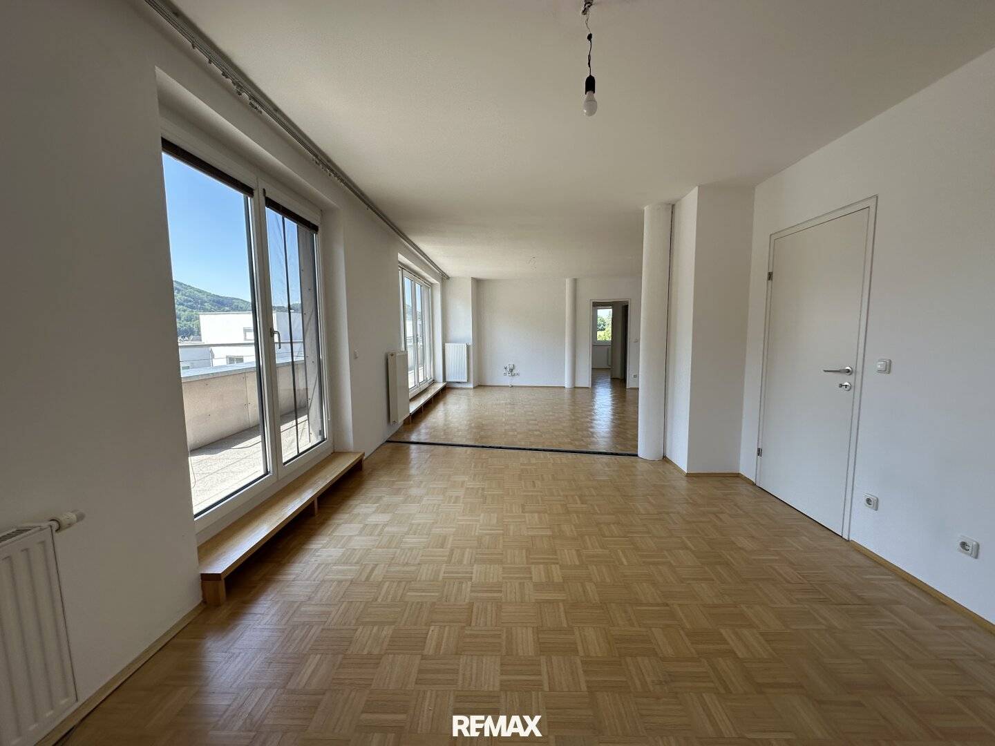 Modern penthouse apartment with terrace and underground parking