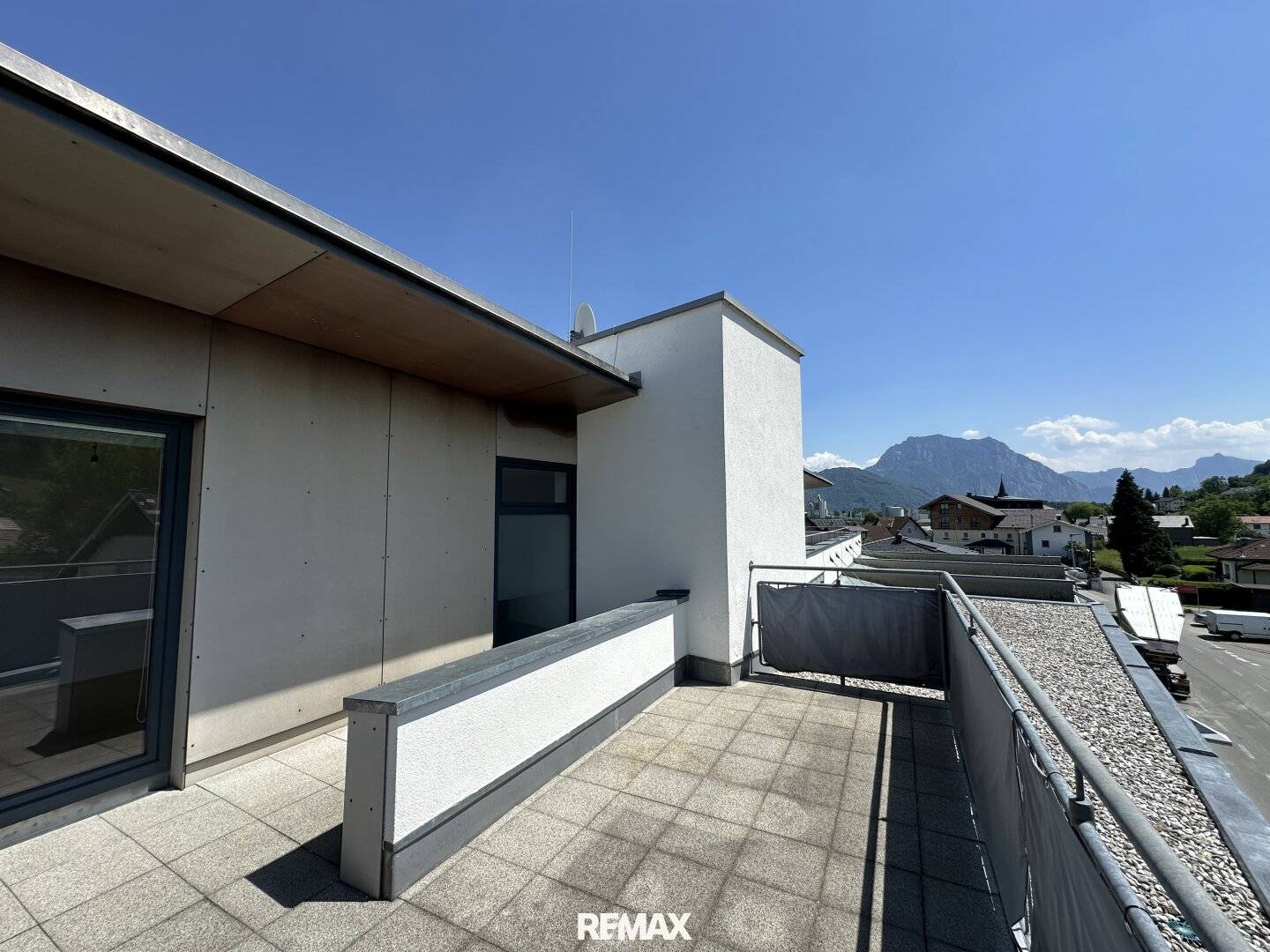 Modern penthouse apartment with terrace and underground parking