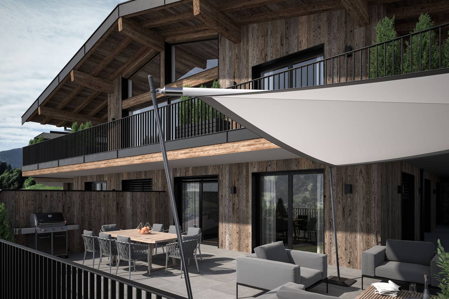 Penthouse mit Panoramablick und Sonnenterrasse