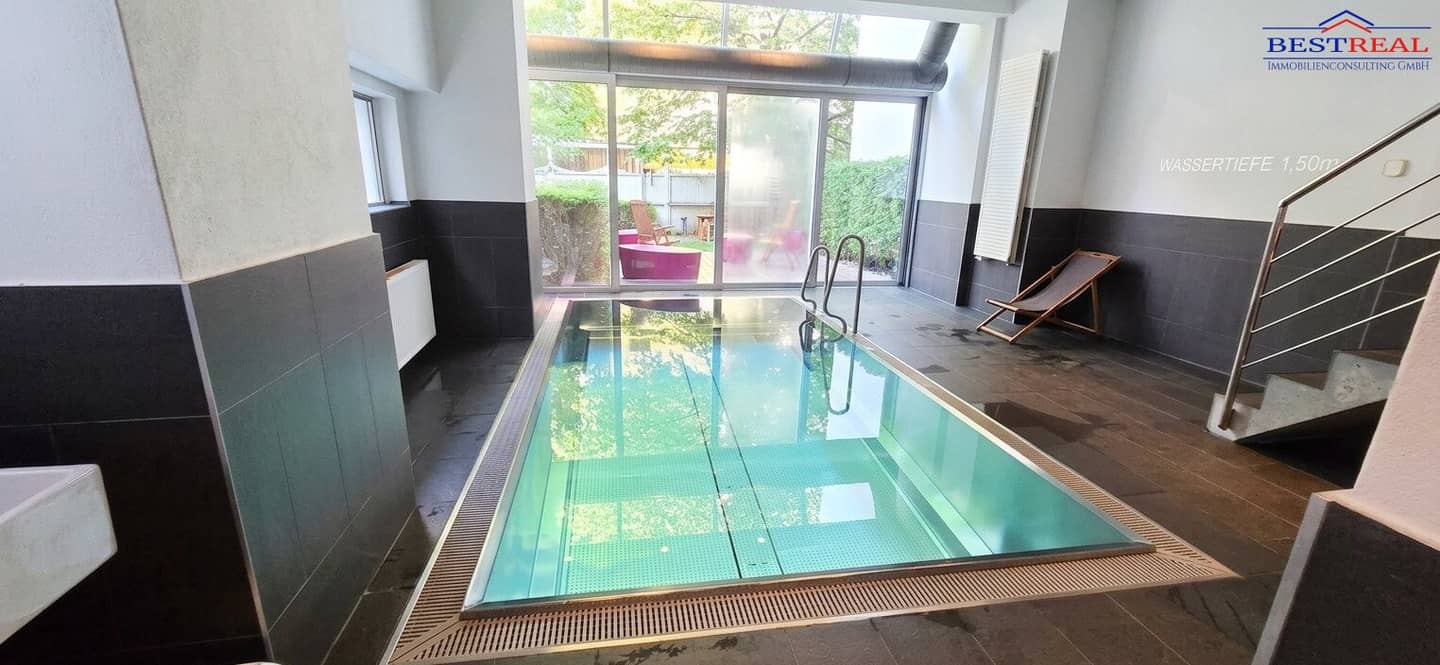 2 room old building apartment with indoor pool spa