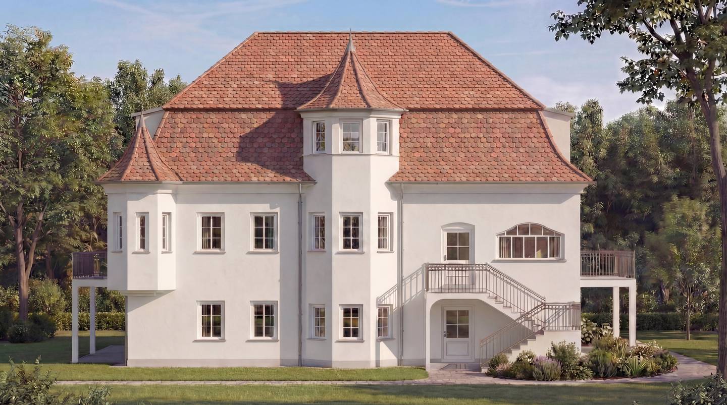 Gründerzeitvilla mit Garten und Garage in Stockerau