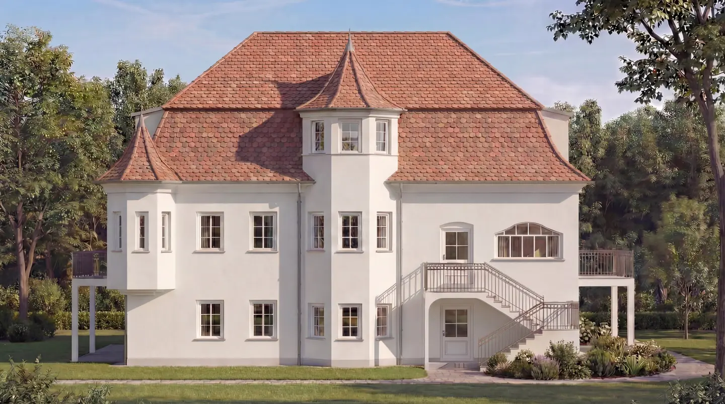 Gründerzeit Villa with Garden and Garage in Stockerau