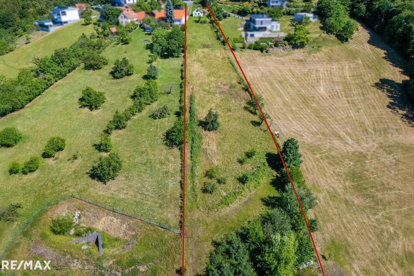 Baugrundstück mit Südaussicht und Anschlüssen in Sackgassenlage