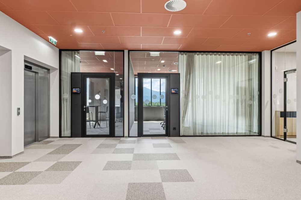 Neubau Bürofläche mit Dachterrasse in Wolfurt