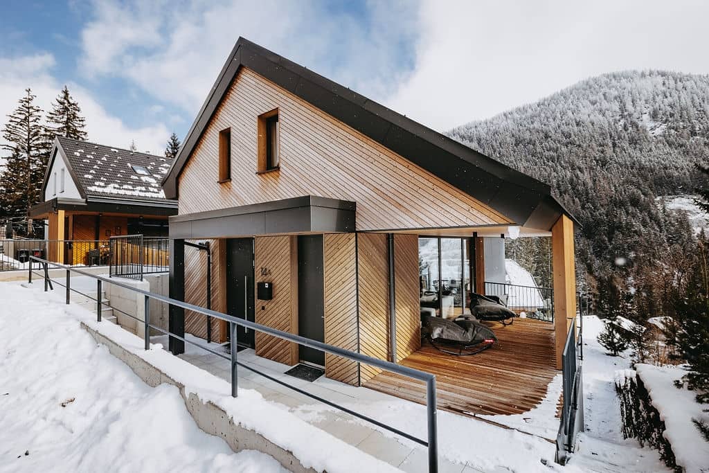 Design Chalet mit Sauna und Weitblick in den Nockbergen