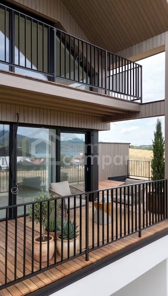 Reiheneckhaus mit Seeblick und Garten in Nußdorf am Attersee
