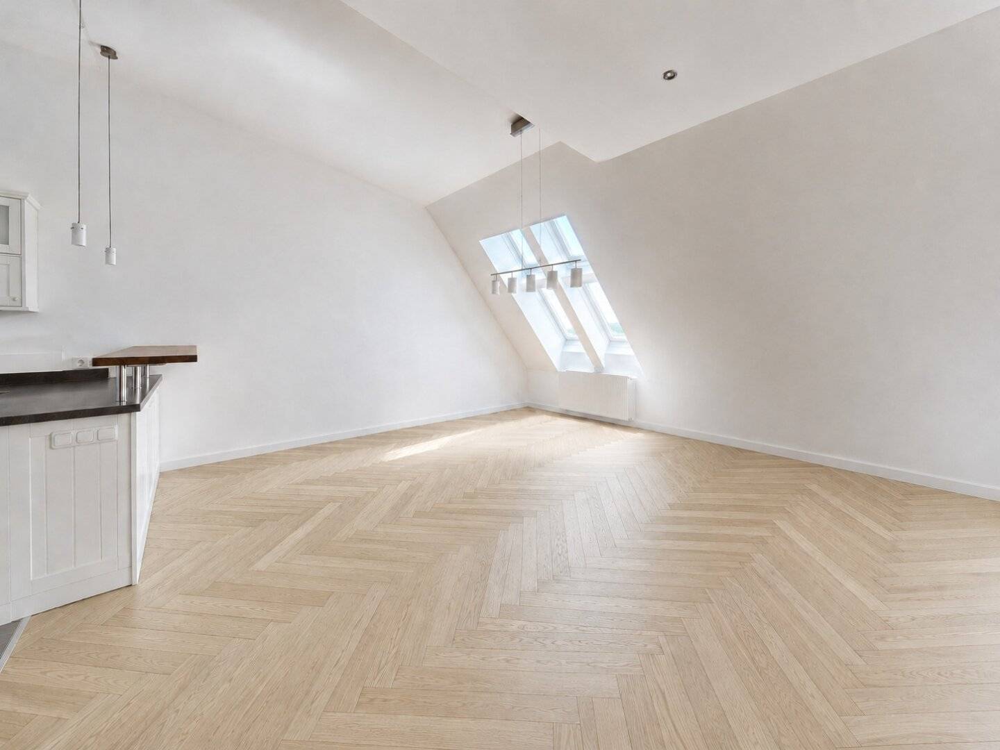 Dachgeschosswohnung mit großer Dachterrasse und Wienblick