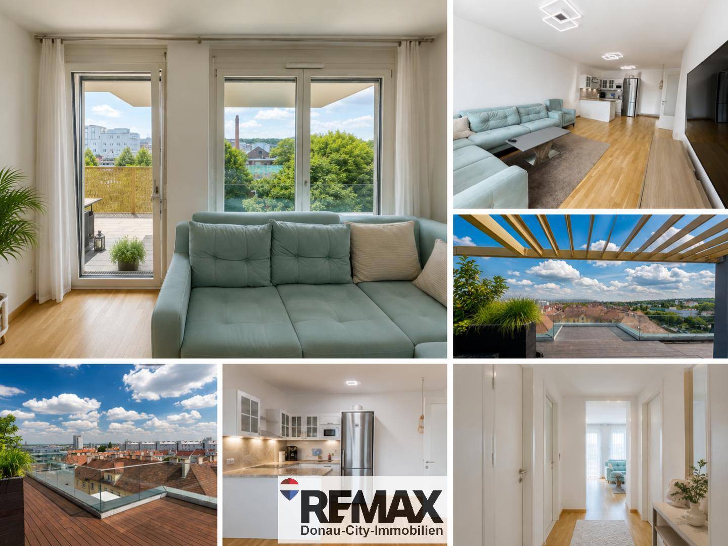 Modern Apartment with Balcony Loggia and Air Conditioning