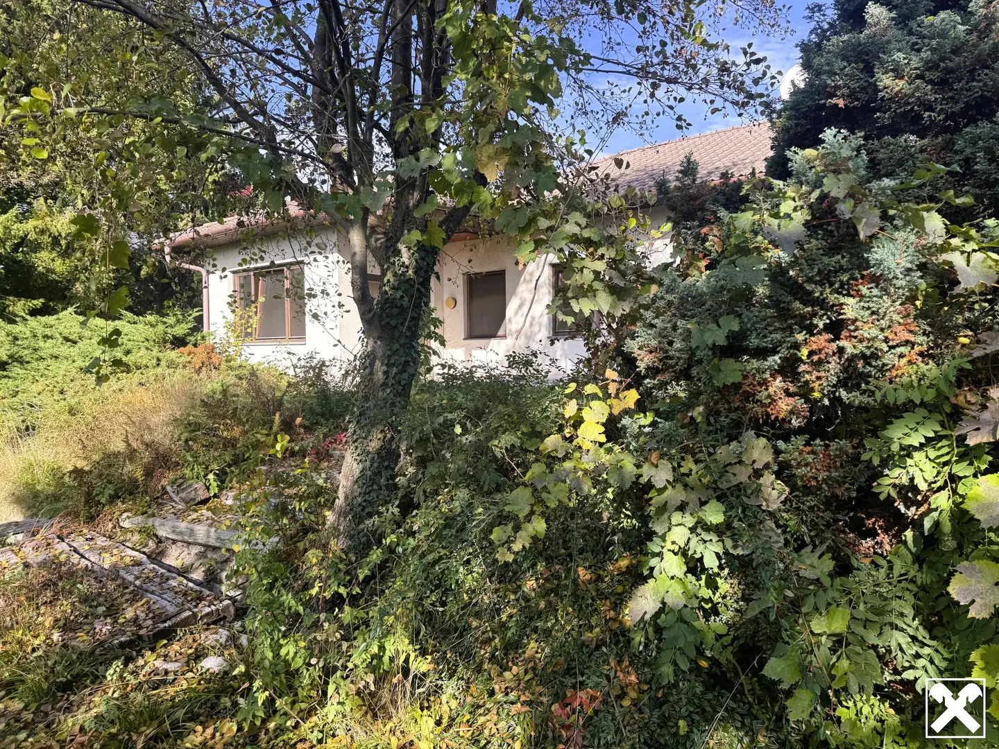 Bungalow mit großem Garten und Terrasse in Peisching