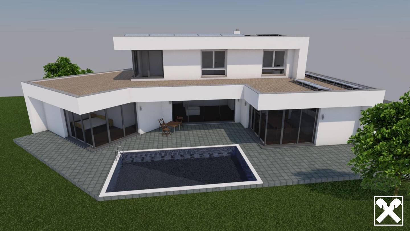 Building plot in Langenzersdorf with new build option