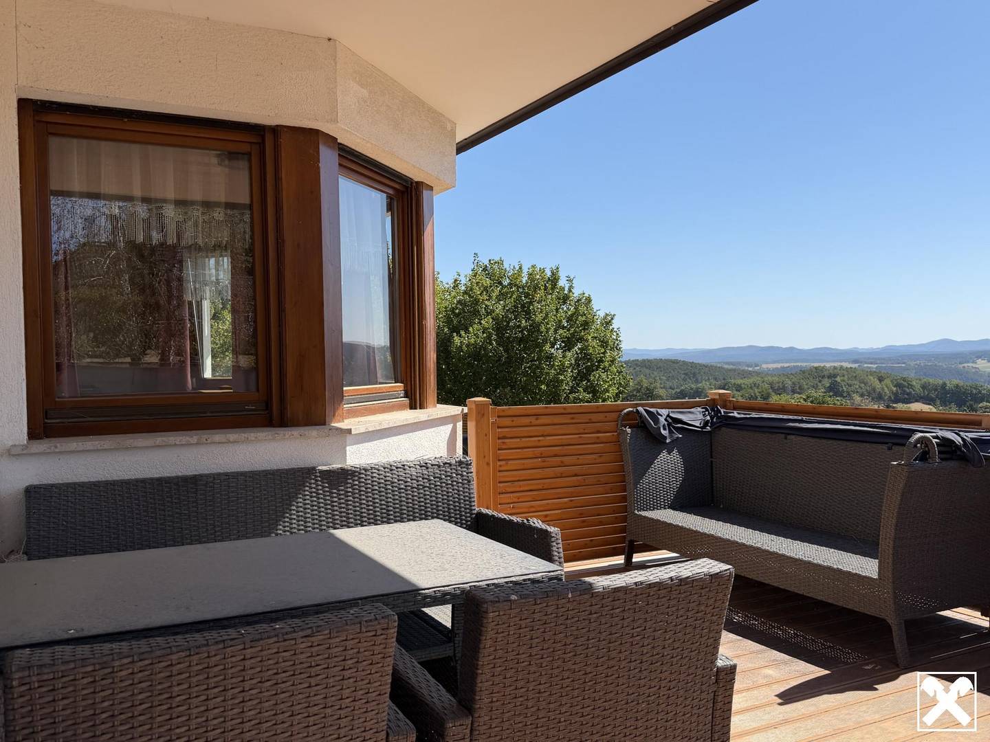 Einfamilienhaus mit Terrasse und Weitblick