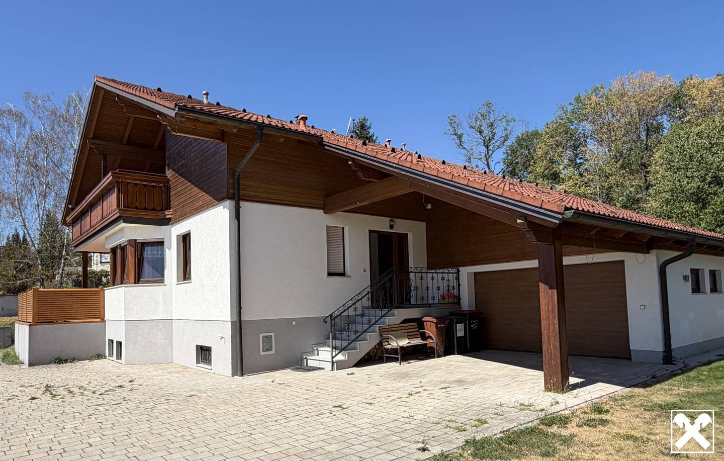 Einfamilienhaus mit Terrasse und Weitblick