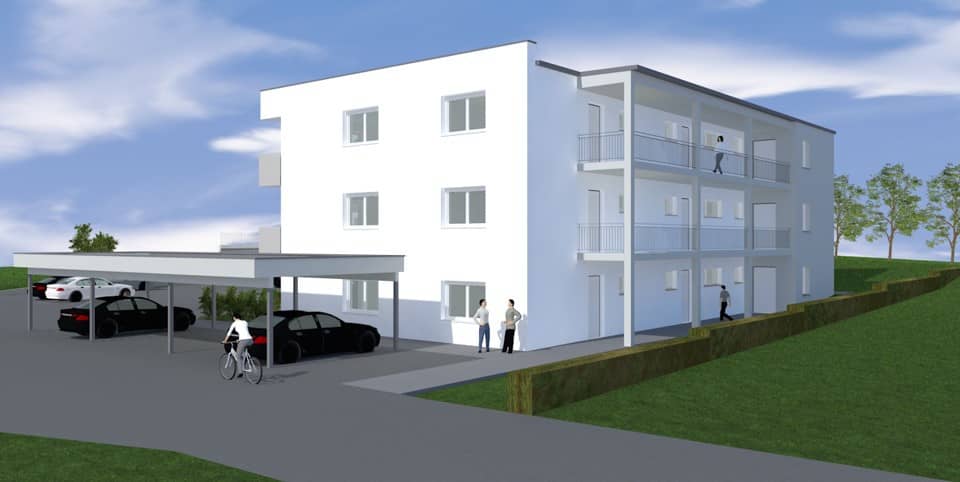 Wohnbauprojekt mit 11 Einheiten und Energieklasse A+