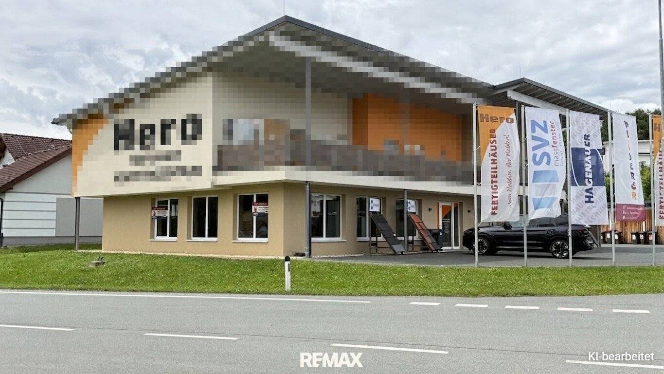 Spacious commercial premises with parking in Kemeten