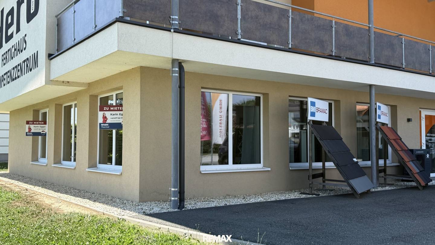 Spacious commercial premises with parking in Kemeten