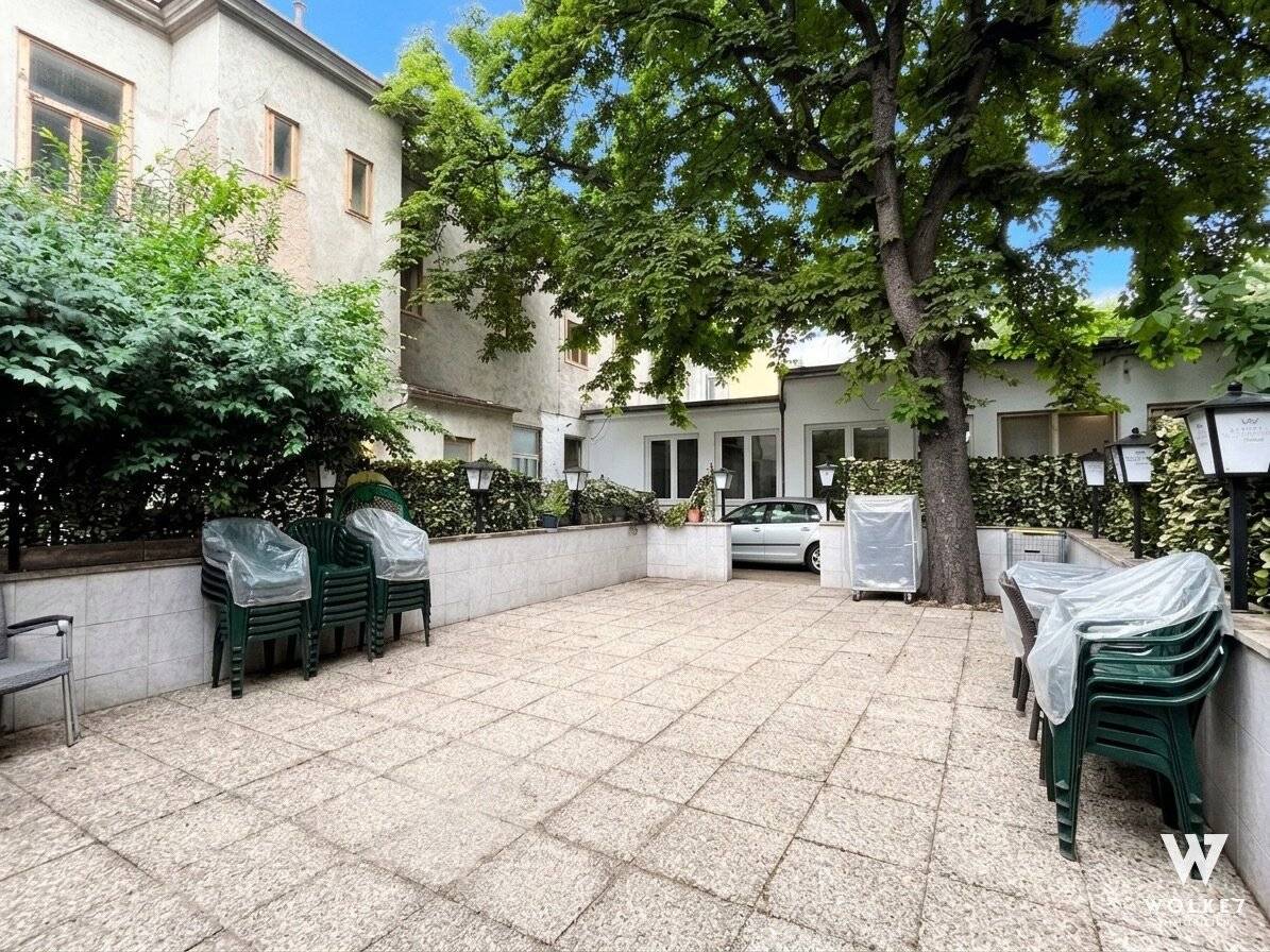 Gastronomy premises with beer garden and apartment near U2 Stadlau