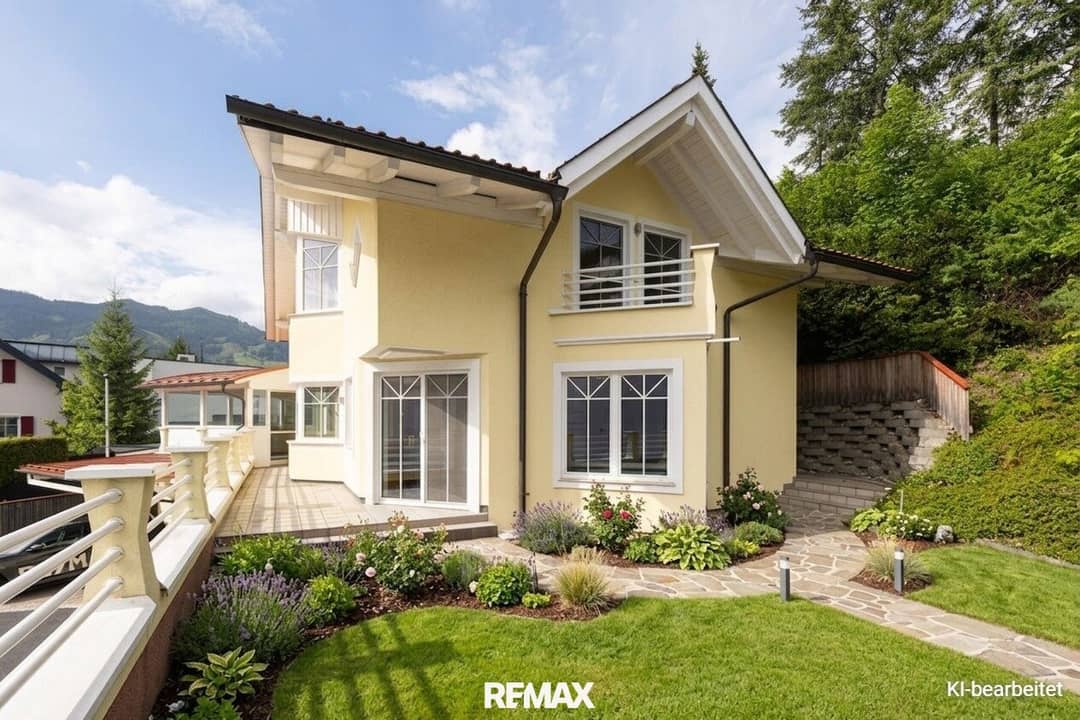 Einfamilienhaus mit Sauna und Kamin in zentraler Lage