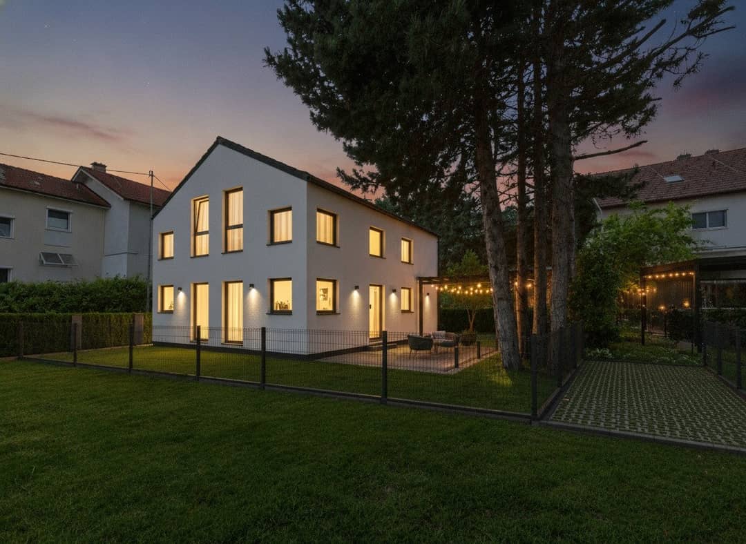 Modernes Einfamilienhaus mit Garten in Oberlaa
