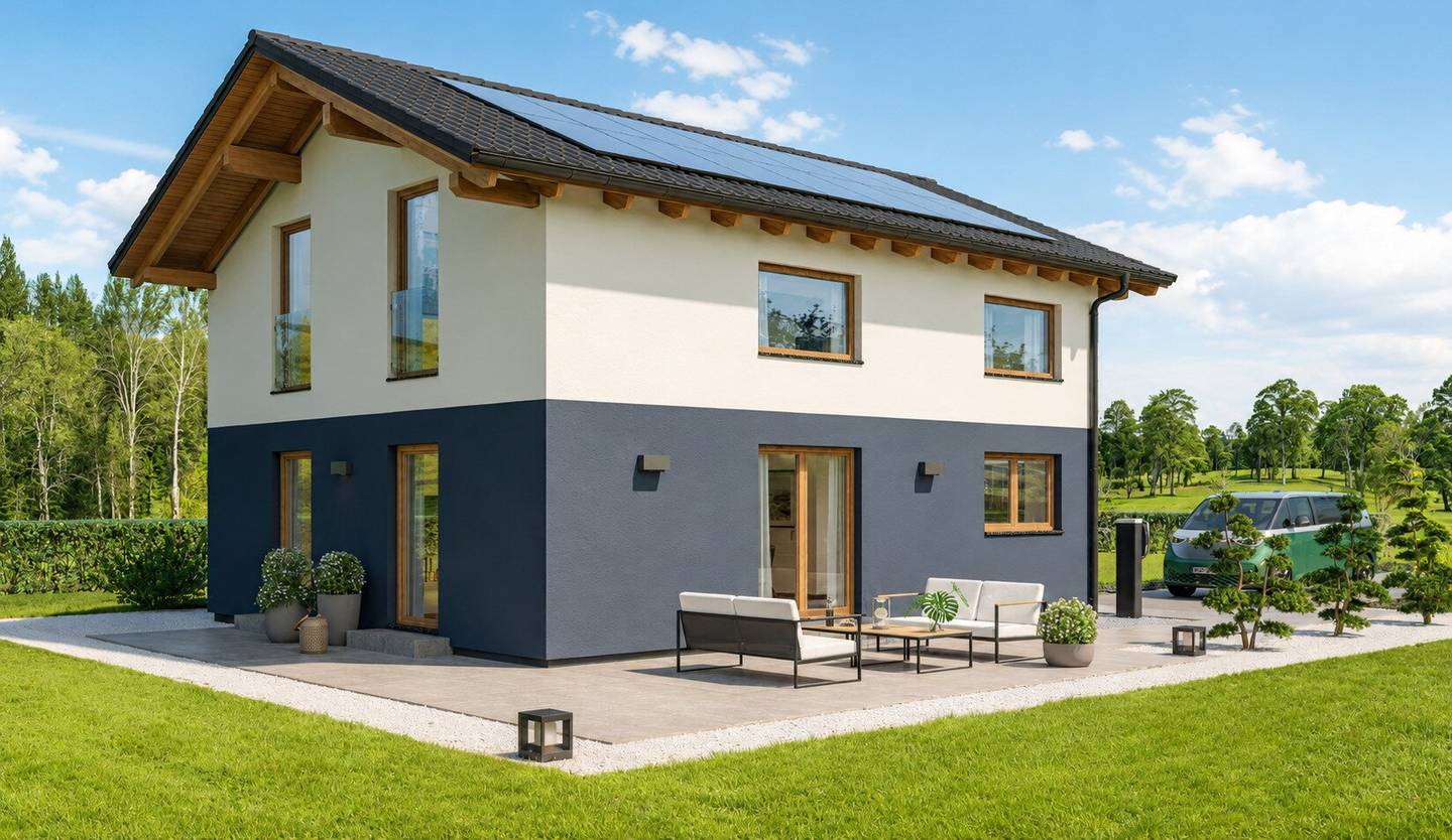 Modernes Haus mit Garten in ruhiger Oberlaaer Lage