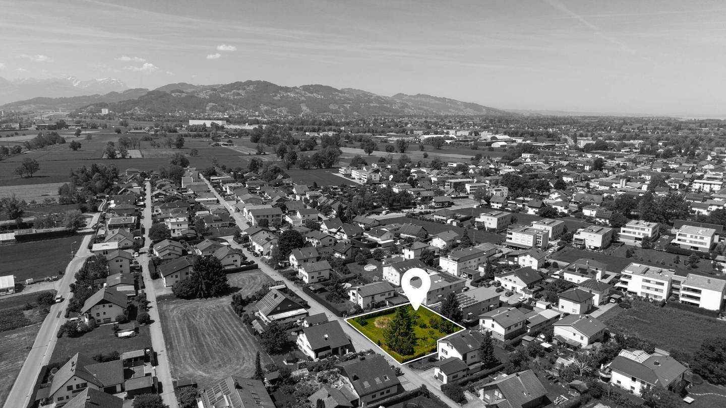 400m² Baugrundstück in toller Lage in Hard