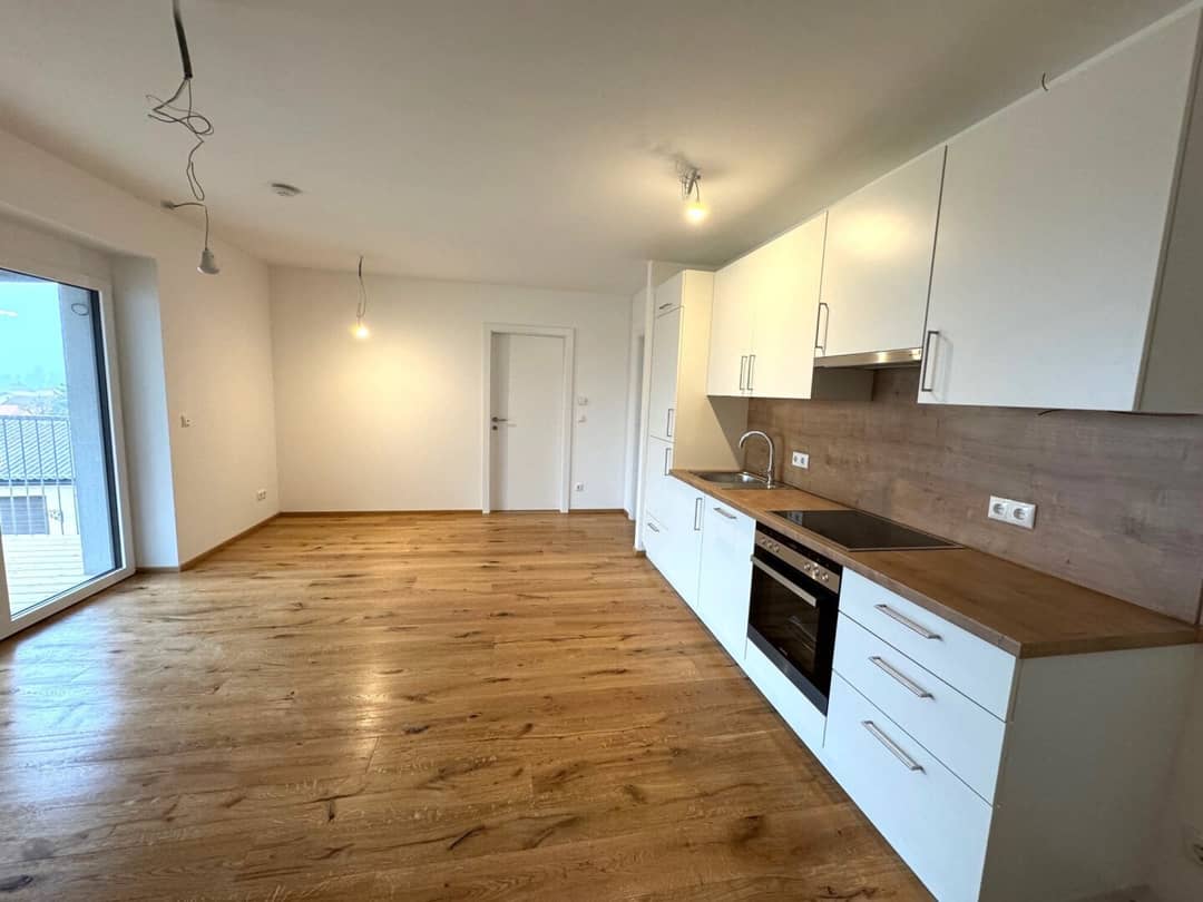Barrierefreie Neubauwohnung mit Balkon und Grünblick