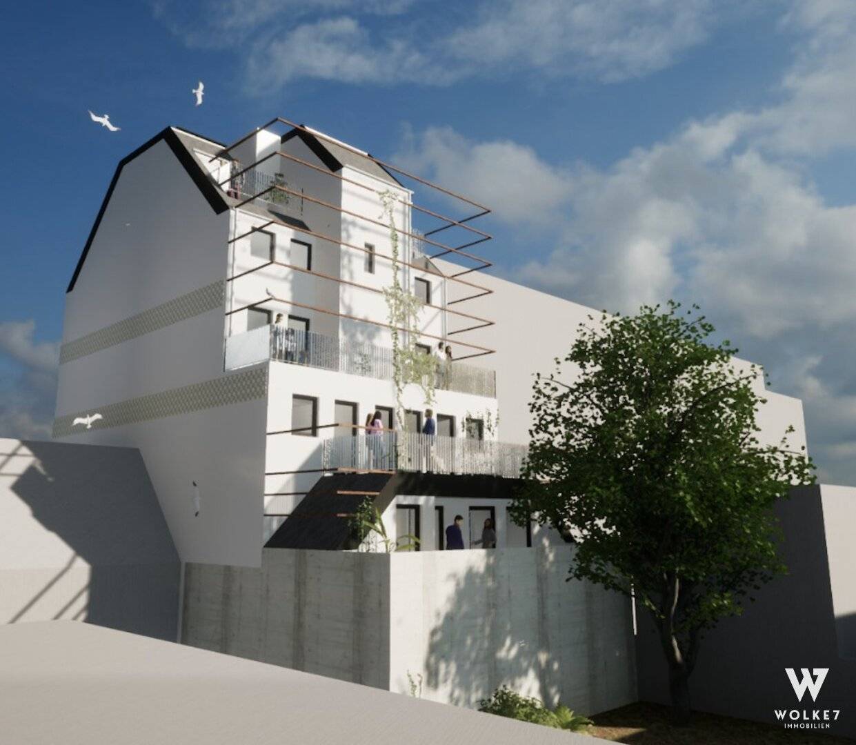 Rental Building with Building Permit in Simmering