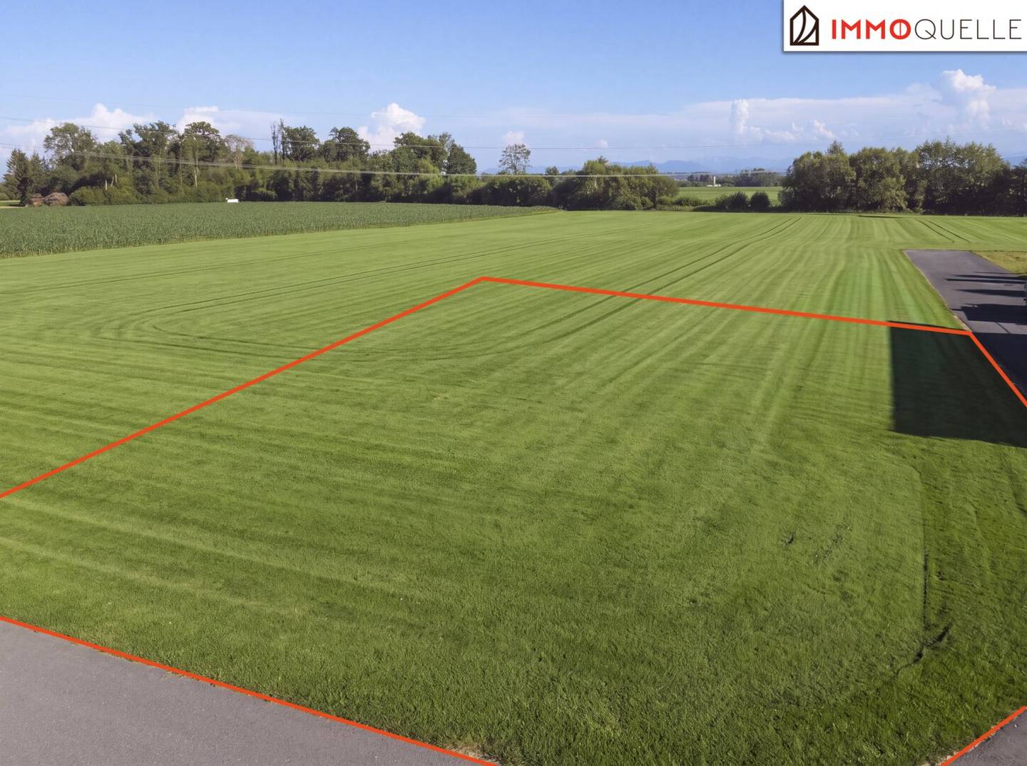 Zwischen Wels und Linz! Wo Ruhe Raum für Zukunft schafft! 839 m² Baugrund in ruhiger Grünlage - familienfreundlich und bereit für Ihr neues Zuhause