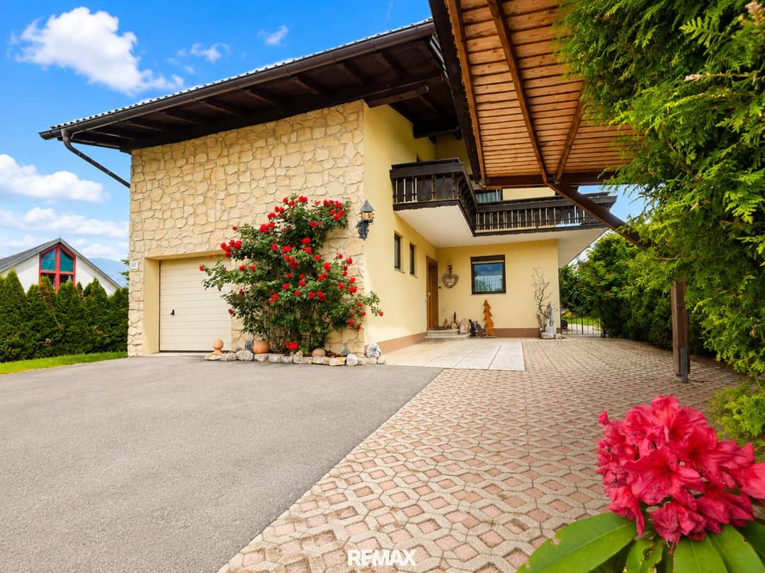 Einfamilienhaus mit Garten Terrasse und Kamin nahe Talstation Goldeck