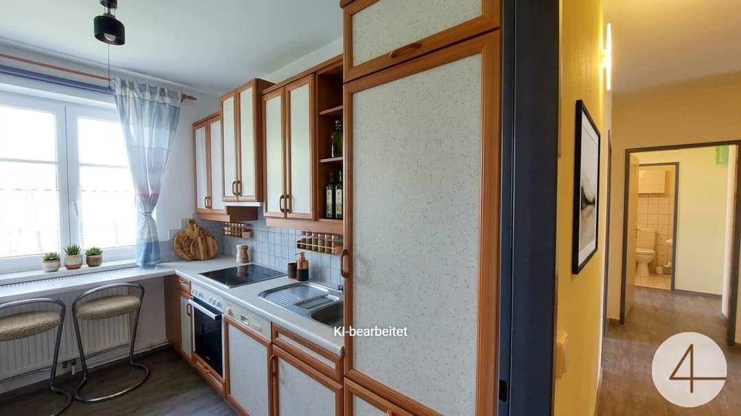 Familienwohnung mit Loggia und Garage in ruhiger Lage