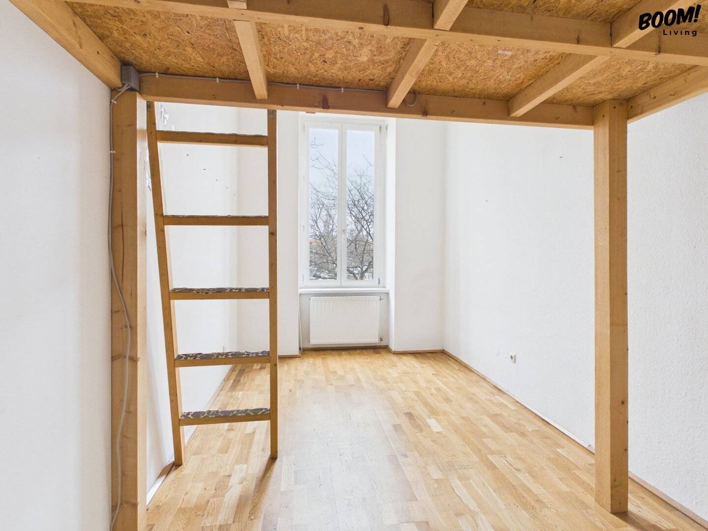 Apartment with view of Meidling Market