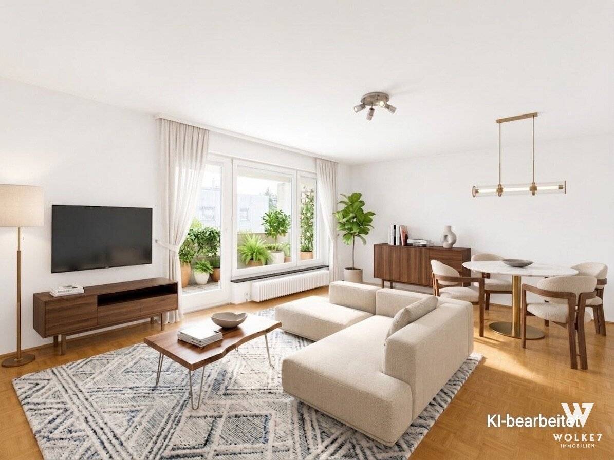 Sunny apartment with loggia and parking space in Vienna Penzing
