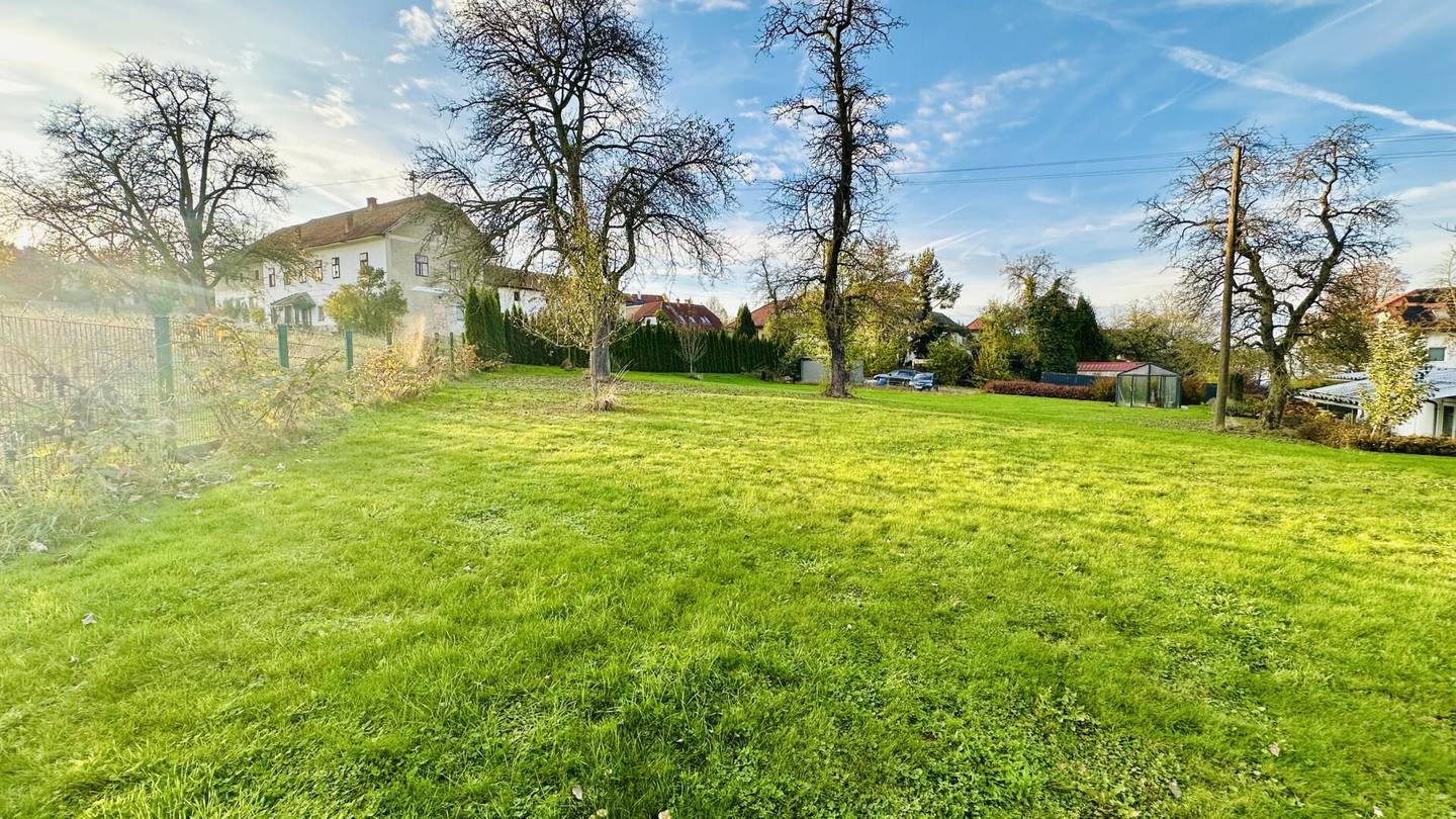 Baugrundstück mit Gestaltungskonzept in Leppersdorf