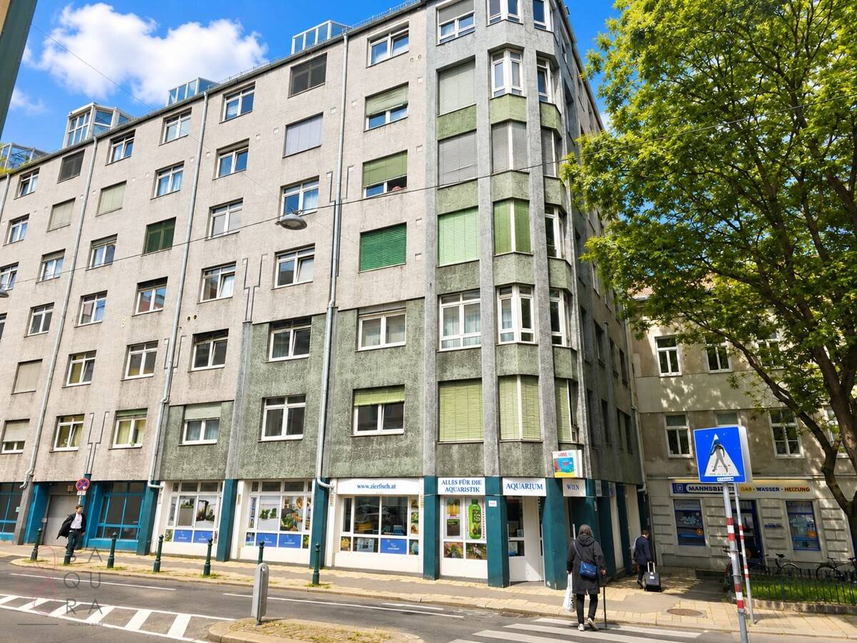 Durchdachte 2-Zimmer-Wohnung mit Wohnküche im Alsergrund