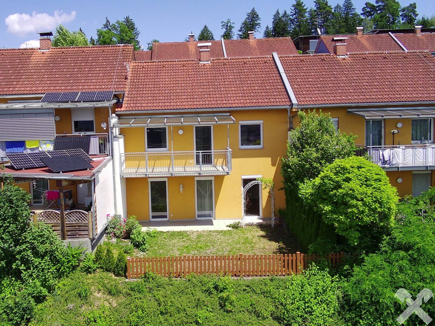 Charmantes Reihenhaus mit Garten und Südwestbalkon