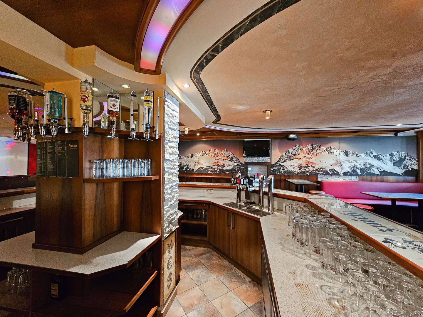 Bar with terrace in sunny village location