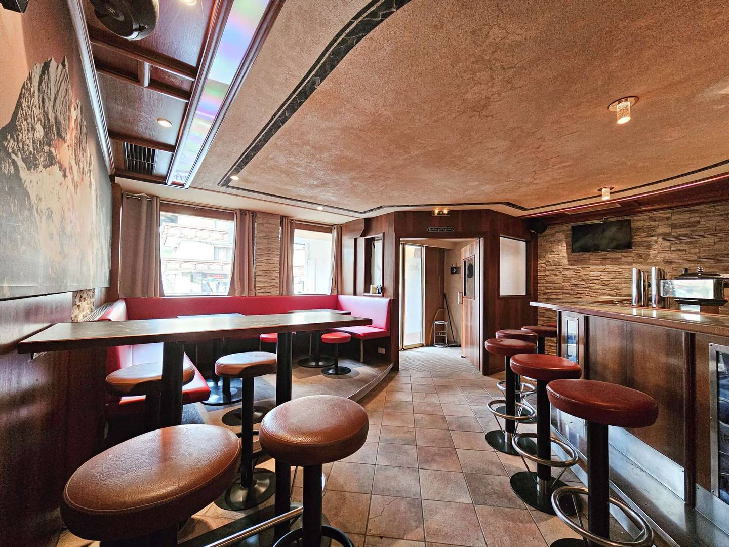 Bar with terrace in sunny village location