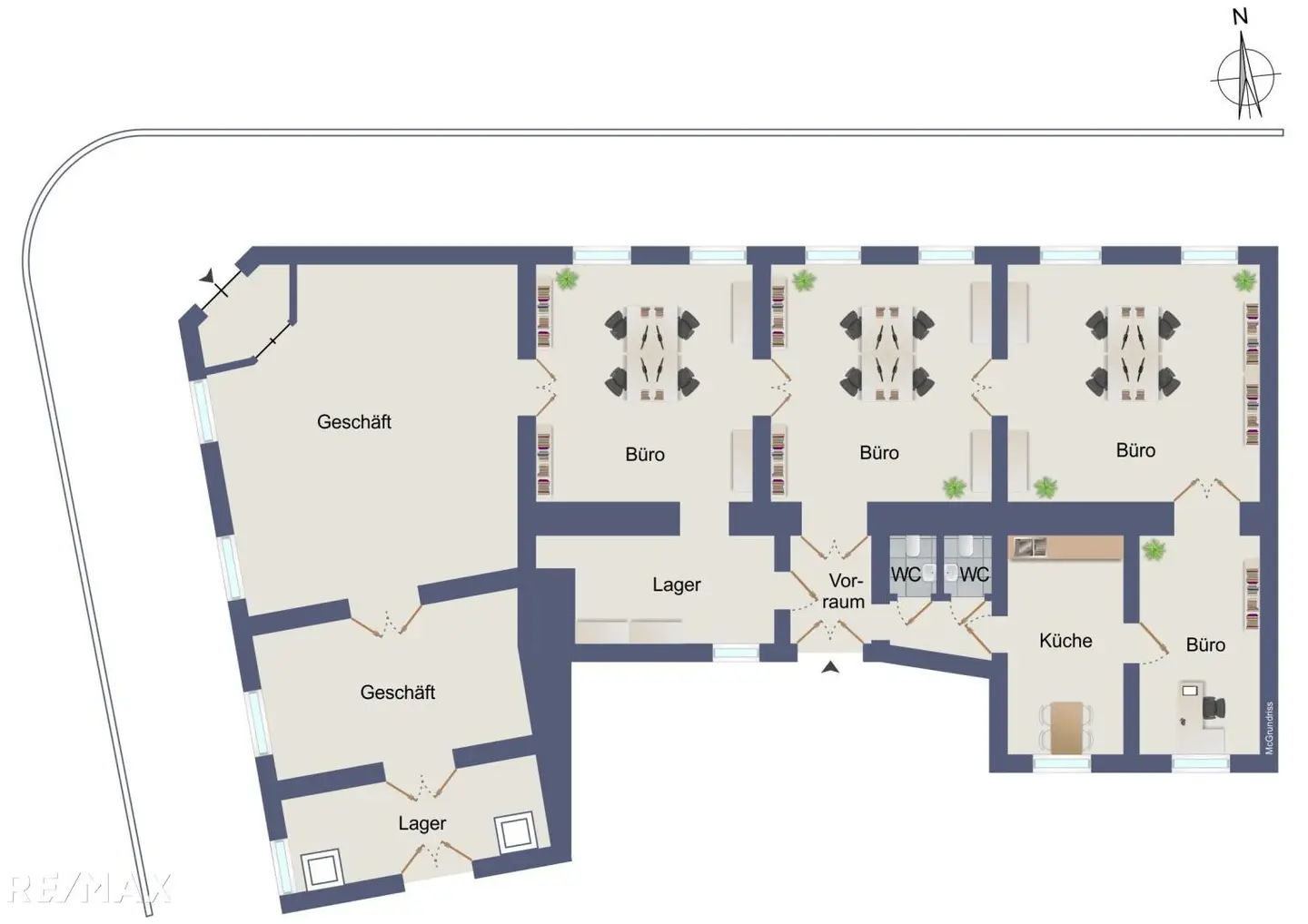 Representative period apartment near university with parking