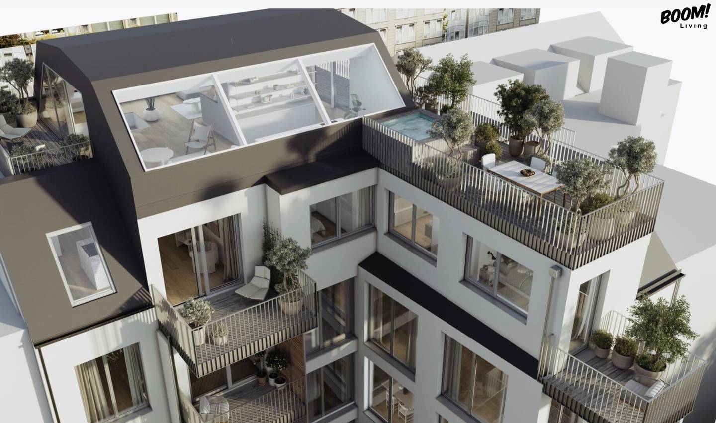 Exklusives Penthouse mit Dachterrasse und Panoramablick
