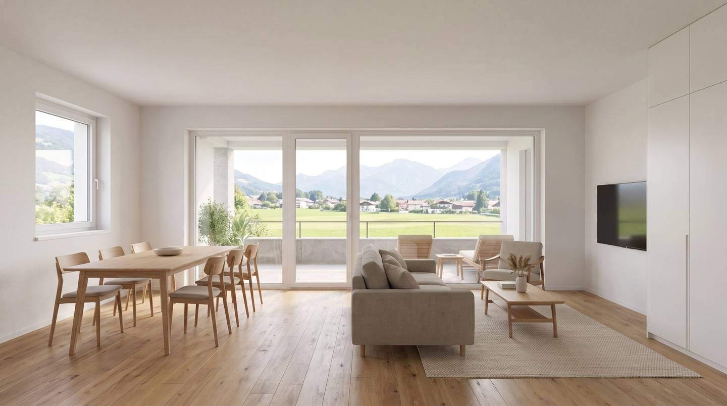 Helle Neubauwohnung mit Loggia in zentraler Lage