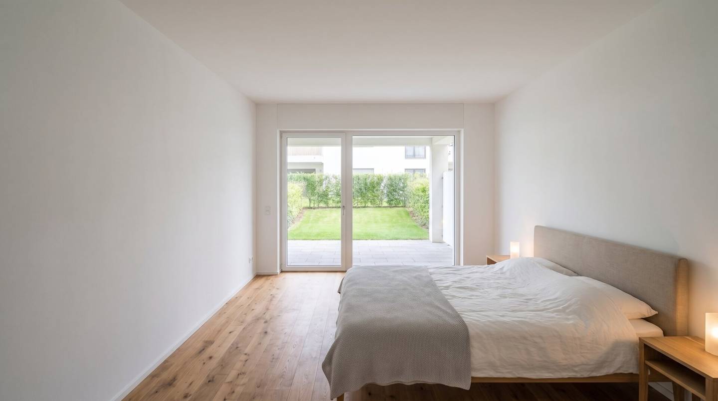 Helle Neubauwohnung mit Loggia nahe dem Spielplatz