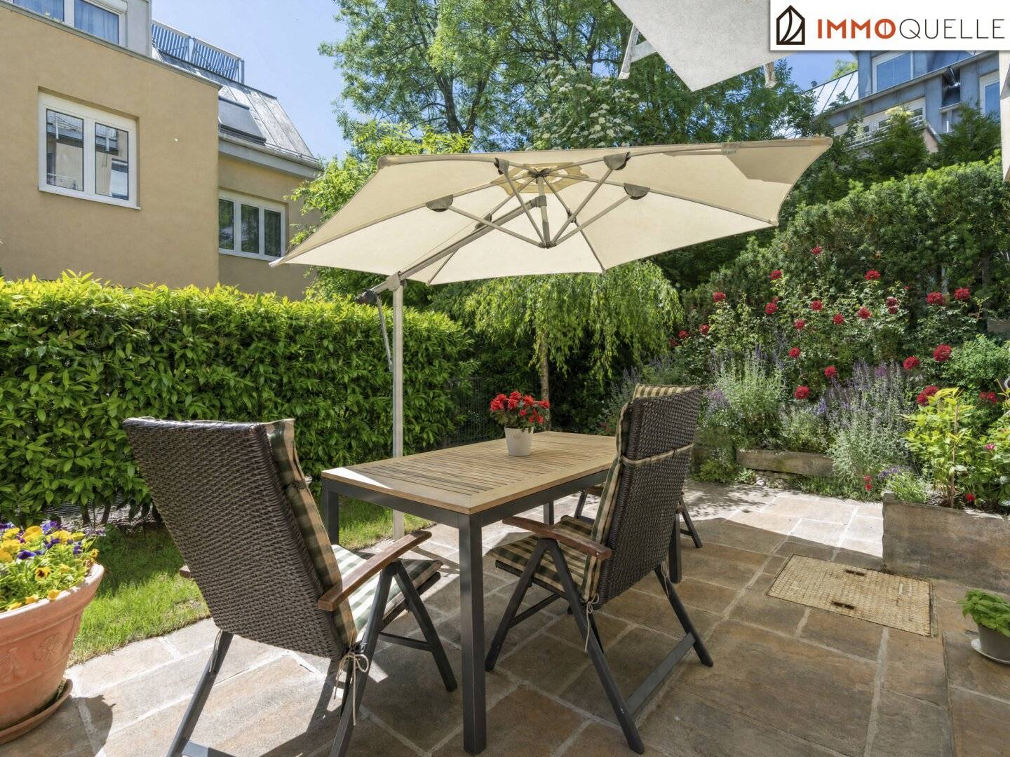 Gartenwohnung mit privatem Garten in Grünruhelage am Wilhelminenberg