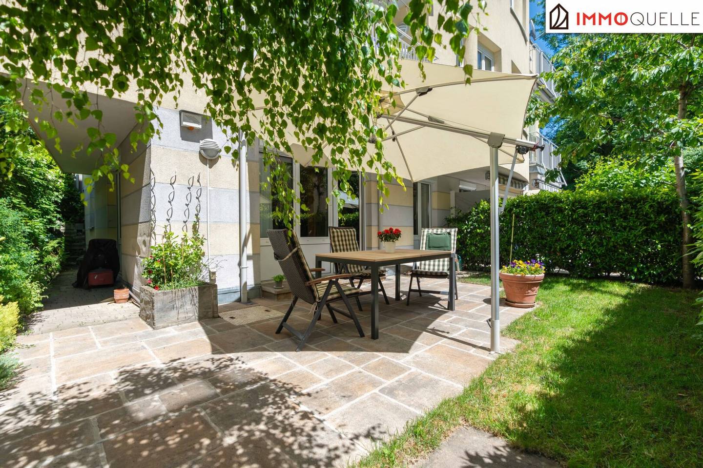 Gartenwohnung mit privatem Garten in Grünruhelage am Wilhelminenberg