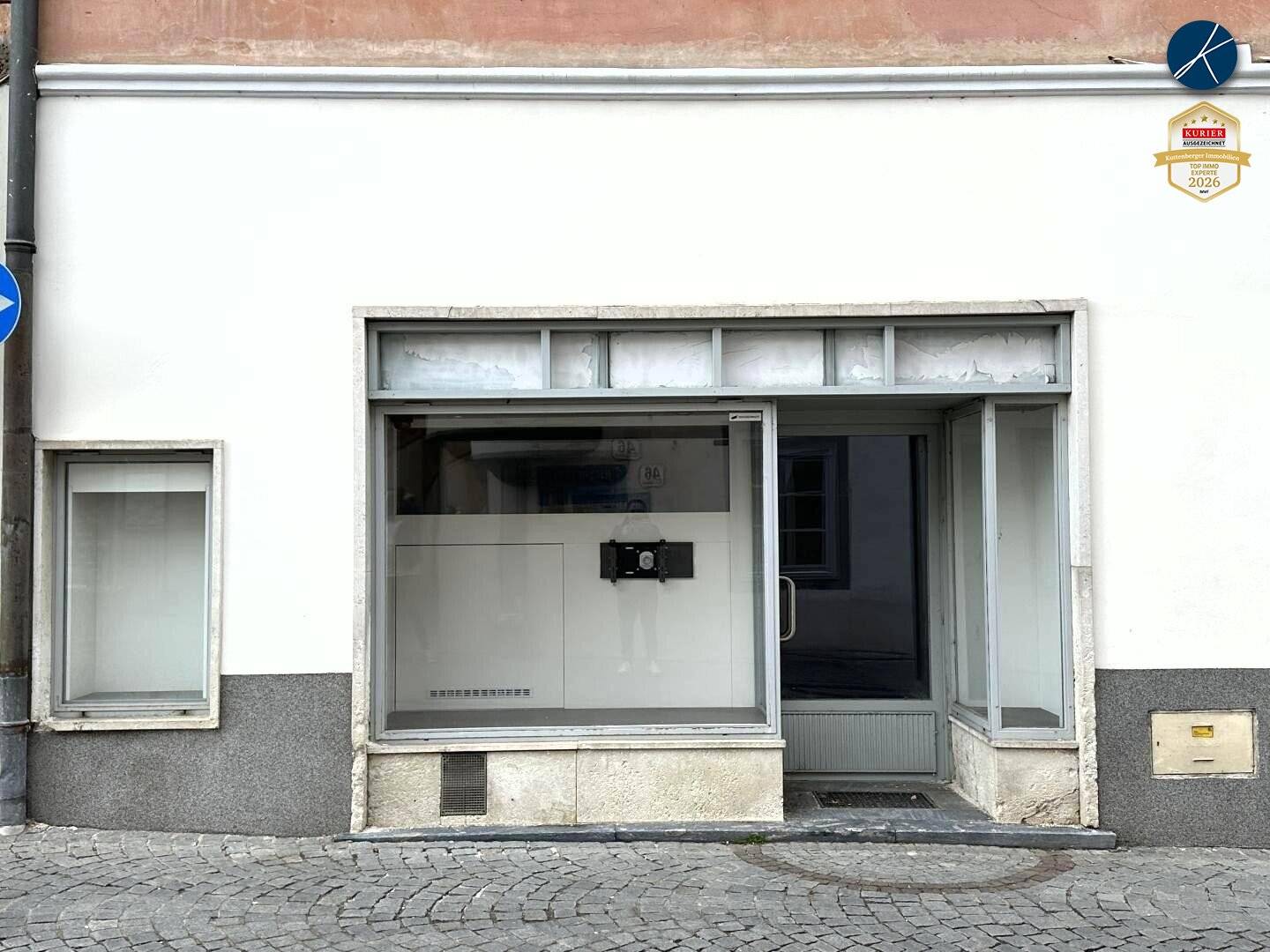 Günstiges Geschäft mit Werkstatt in zentraler Begegnungszone