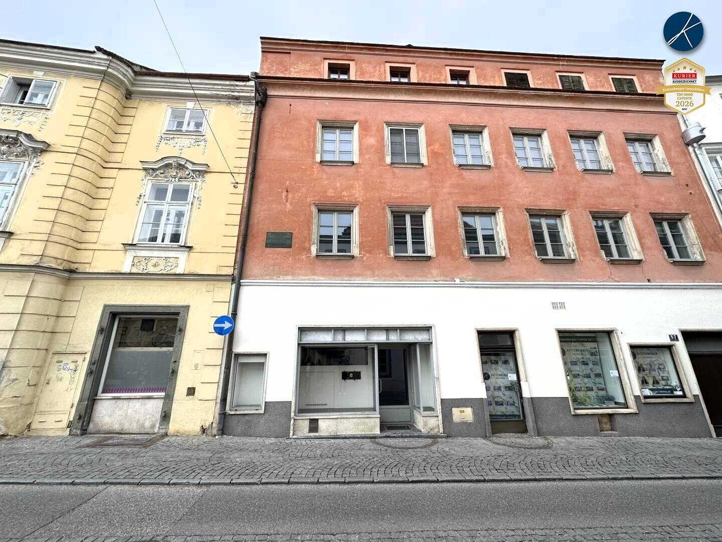 Günstiges Geschäft mit Werkstatt in zentraler Begegnungszone